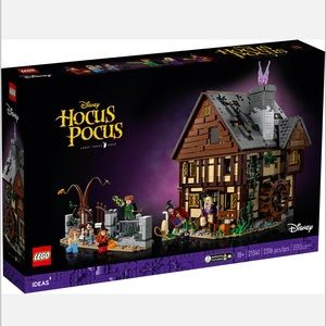 Lego Ideas 2023 Disney Hocus Pocus: The Sanderson Sisters’ Cottage - NWT